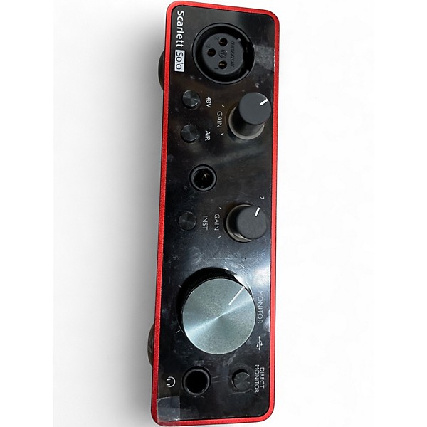Used Focusrite Scarlett Solo Gen 3 Audio Interface