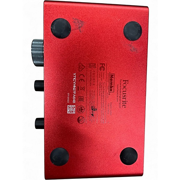 Used Focusrite Scarlett Solo Gen 3 Audio Interface