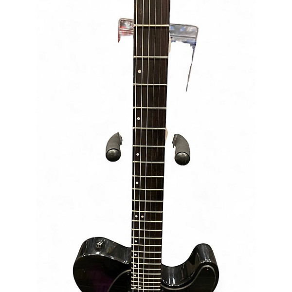 Used ESP LTD TE200X Purple Solid Body Electric Guitar