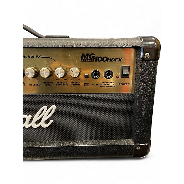 Used Marshall MG100HDFX 100W Solid State Guitar Amp Head