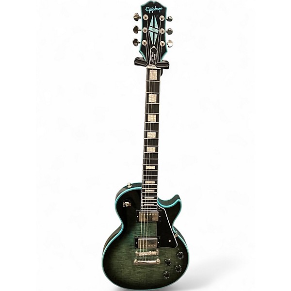 Used Epiphone WIDOW TURQUOISE Solid Body Electric Guitar