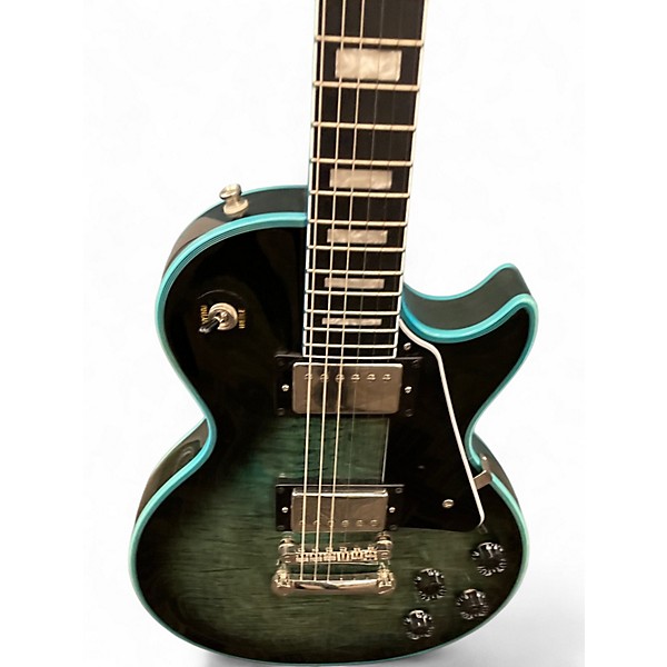 Used Epiphone WIDOW TURQUOISE Solid Body Electric Guitar