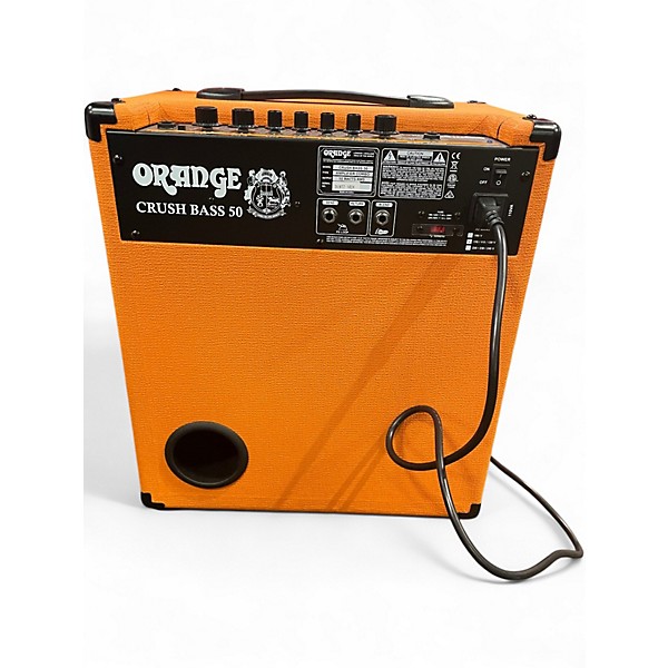 Used Orange Amplifiers CRUSH BASS 50 Bass Combo Amp