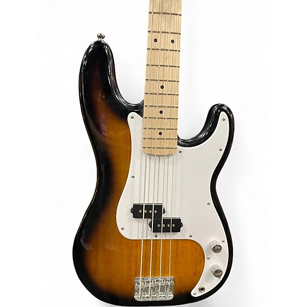 Used Squier Precision Bass Tobacco Burst Electric Bass Guitar