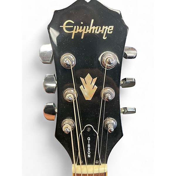 Used Epiphone PR350 Ebony Acoustic Guitar