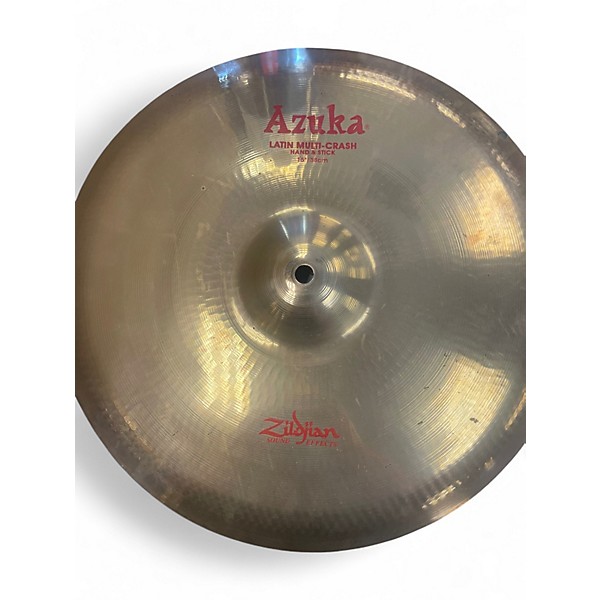 Used Zildjian 15in AZUKA LATIN MULTI CRASH Cymbal