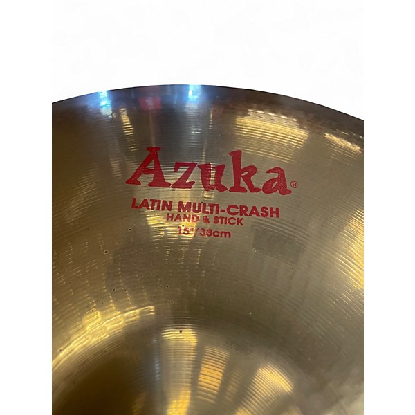 Used Zildjian 15in AZUKA LATIN MULTI CRASH Cymbal