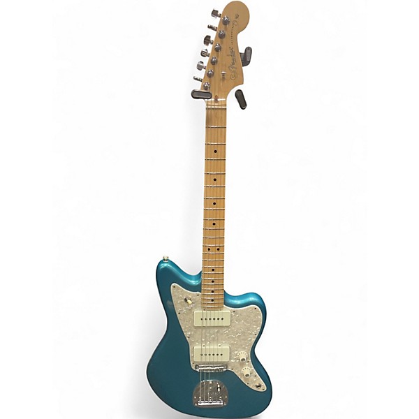 Used Fender jazzmaster mod shop Aqua MIST Solid Body Electric Guitar