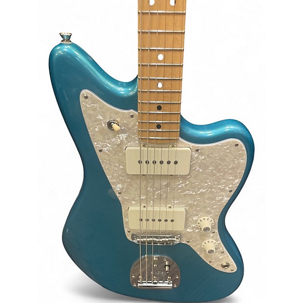 Used Fender jazzmaster mod shop Aqua MIST Solid Body Electric Guitar