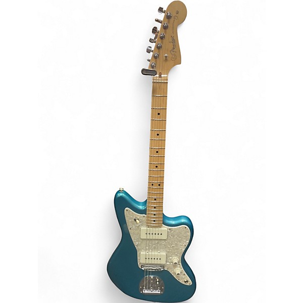 Used Fender jazzmaster mod shop Aqua MIST Solid Body Electric Guitar