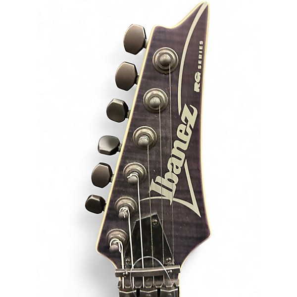 Used Ibanez RGT42DX Trans Lavender Solid Body Electric Guitar