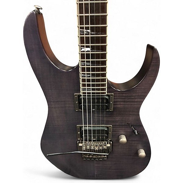 Used Ibanez RGT42DX Trans Lavender Solid Body Electric Guitar