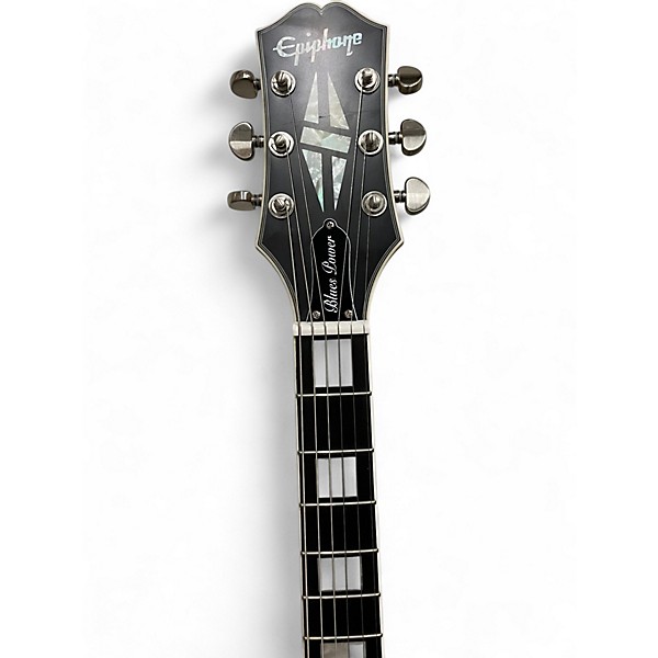 Used Epiphone JARED JAMES NICHOLS SIGNATURE BLUES POWER LES PAUL CUSTOM Gold Solid Body Electric Guitar