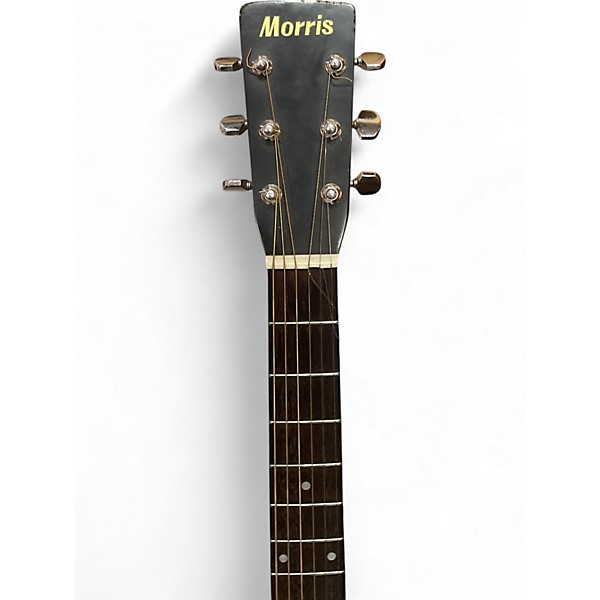 Used Morris MD-501 Natural Acoustic Guitar
