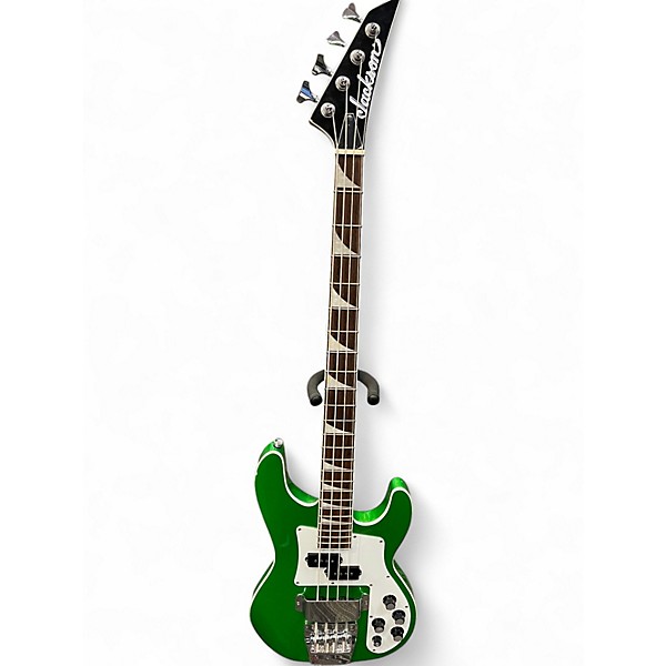 Used Jackson X Series Concert CBXNT DX IV Absynth Green Electric Bass Guitar