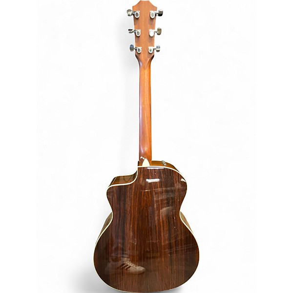 Used Taylor 214CE Deluxe Natural Acoustic Electric Guitar