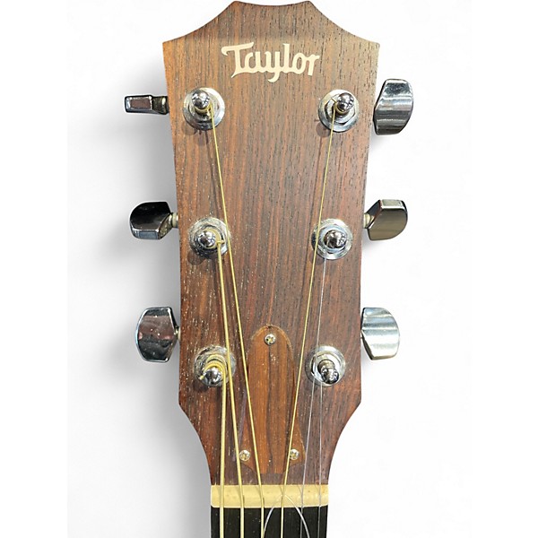 Used Taylor 214CE Deluxe Natural Acoustic Electric Guitar