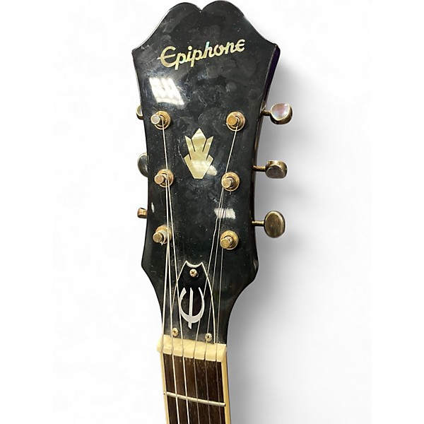 Used Epiphone Riviera Custom P-93 Wine Red Hollow Body Electric Guitar