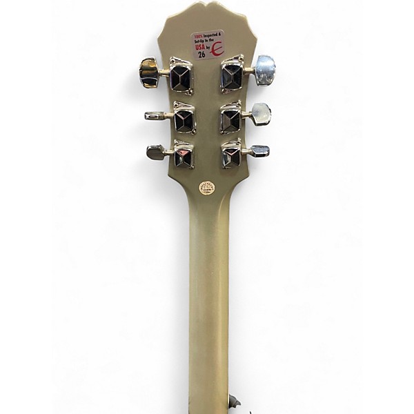 Used Epiphone Les Paul Junior Pewter Solid Body Electric Guitar