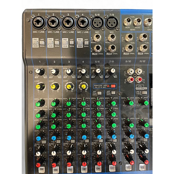 Used Yamaha MG12XU Unpowered Mixer
