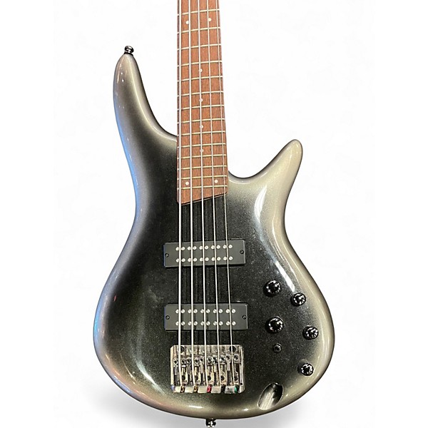 Used Ibanez SR305 5 String Midnight Gray Burst Electric Bass Guitar