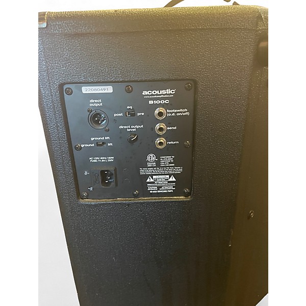 Used Acoustic B100C Bass Combo Amp