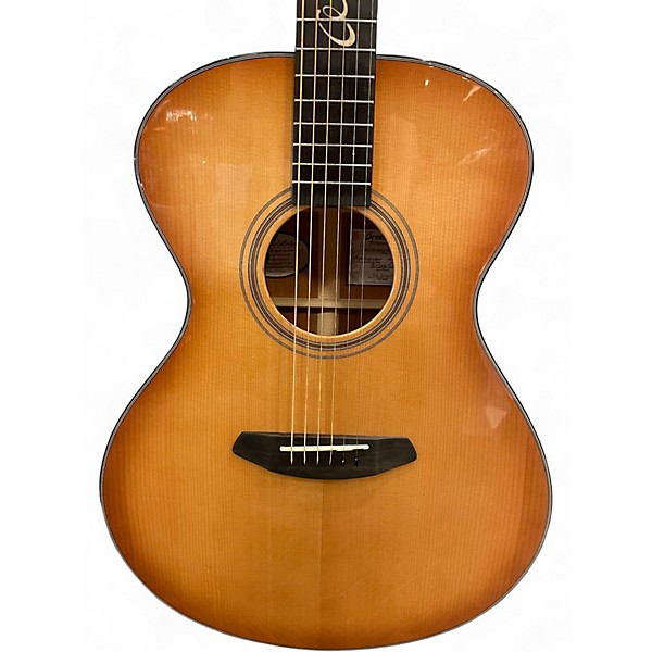 Used Breedlove JEFF BRIDGES SIGNATURE CONCERT COPPER E Natural Acoustic Electric Guitar