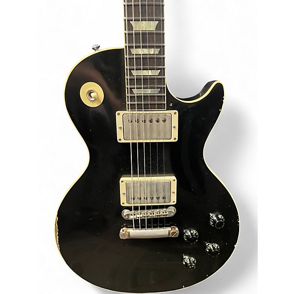 Used Gibson Murphy Lab Heavy Aged Refinished Ebony Solid Body Electric Guitar