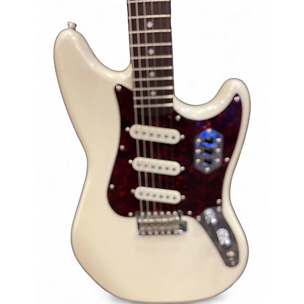 Used Squier CYCLONE WHITE Solid Body Electric Guitar