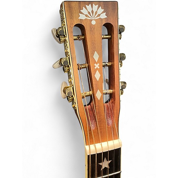Used Washburn WP55NS-D Koa Acoustic Guitar