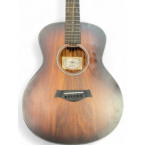 Used Taylor GS MINI-E KOA PLUS SHADED EDGEBURST Acoustic Electric Guitar