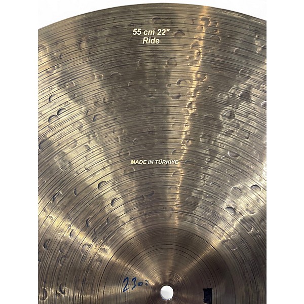 Used Bosphorus Cymbals 22in 1600 ERA Cymbal