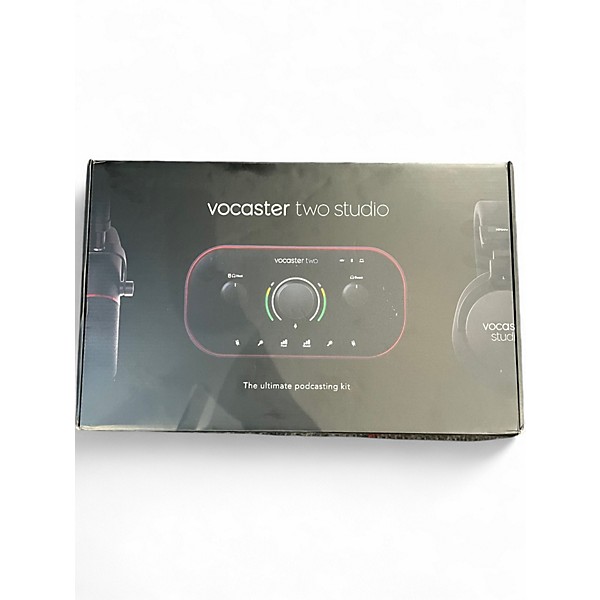 Used Focusrite VOCASTER TWO STUDIO