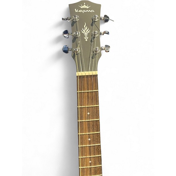 Used Kepma M3130bkm Black Acoustic Guitar