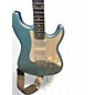 Used Donner Ebma0006 Teal Solid Body Electric Guitar