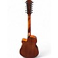 Used Ibanez AEG5012DVH VIOLIN BURST 12 String Acoustic Electric Guitar