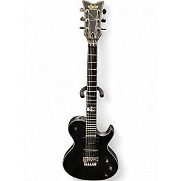 Used Schecter Guitar Research Blackjack SLS Black Solid Body Electric Guitar