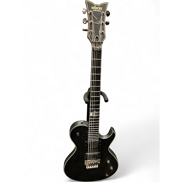 Used Schecter Guitar Research Blackjack SLS Black Solid Body Electric Guitar