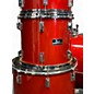Used 1990s Pearl 4 Piece Export Series Hot Red Drum Kit