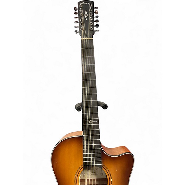 Used Alvarez AG610CE12SHB Sunburst 12 String Acoustic Guitar