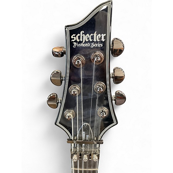 Used Schecter Guitar Research diamond series hellraiser hybrid smoke black Solid Body Electric Guitar