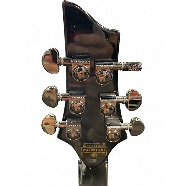 Used Schecter Guitar Research diamond series hellraiser hybrid smoke black Solid Body Electric Guitar