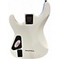 Used Schecter Guitar Research Demon 7 String VINTAGE WHITE Solid Body Electric Guitar