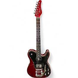 Used Schecter Guitar Research DIAMOND SERIES PT Fastback II B METALLIC RED Solid Body Electric Guitar