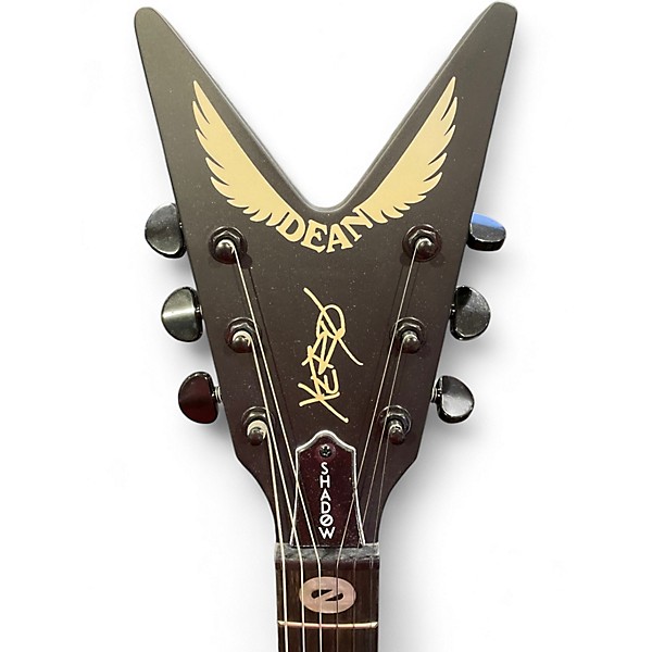 Used Dean MLX STATIC X XERO BLACK Solid Body Electric Guitar