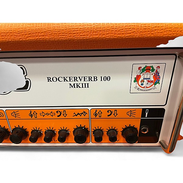 Used Orange Amplifiers Rockerverb 100H MKIII Tube Guitar Amp Head
