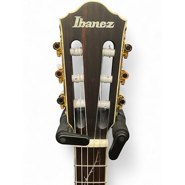 Used Ibanez TOD10N-TKF Black Classical Acoustic Electric Guitar
