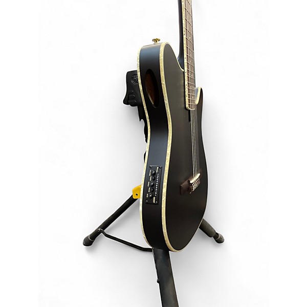 Used Ibanez TOD10N-TKF Black Classical Acoustic Electric Guitar