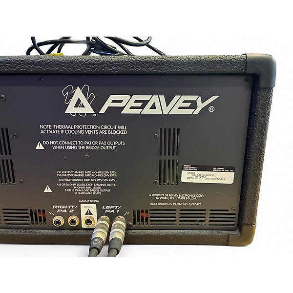 Used Peavey xr684 Powered Mixer