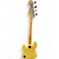 Used 2015 Fender Fender Deluxe Active Jazz Vintage White Electric Bass Guitar